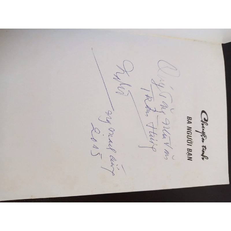 Chuyện Tình Ba Người Bạn (2011) - Nguyễn Mạnh Cường Mới 80% (có chữ ký) HCM.ASB1903 913568