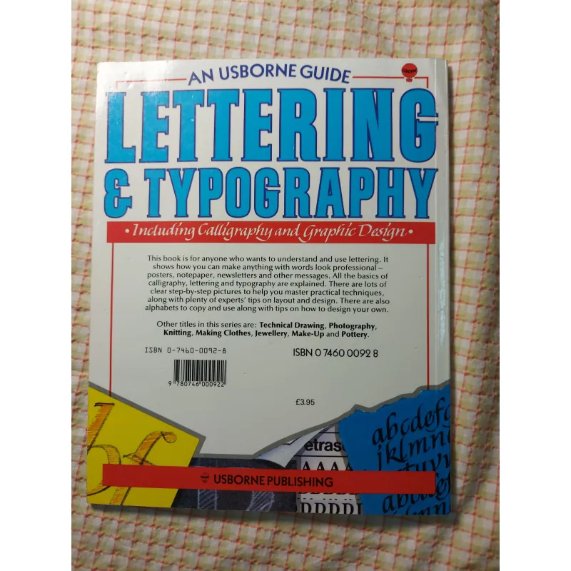 📘 LETTERING & TYPOGRAPHY An Usborne Guide – Usborne Publishing 732226