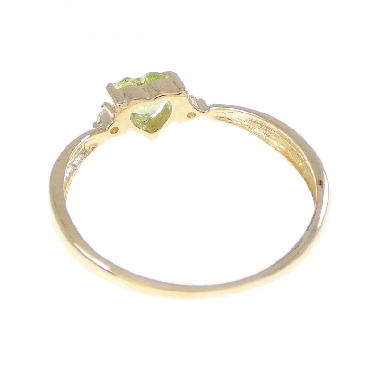 Nhẫn Peridot Hình Tim K18YG - Hàng hiệu Chính hãng 855830