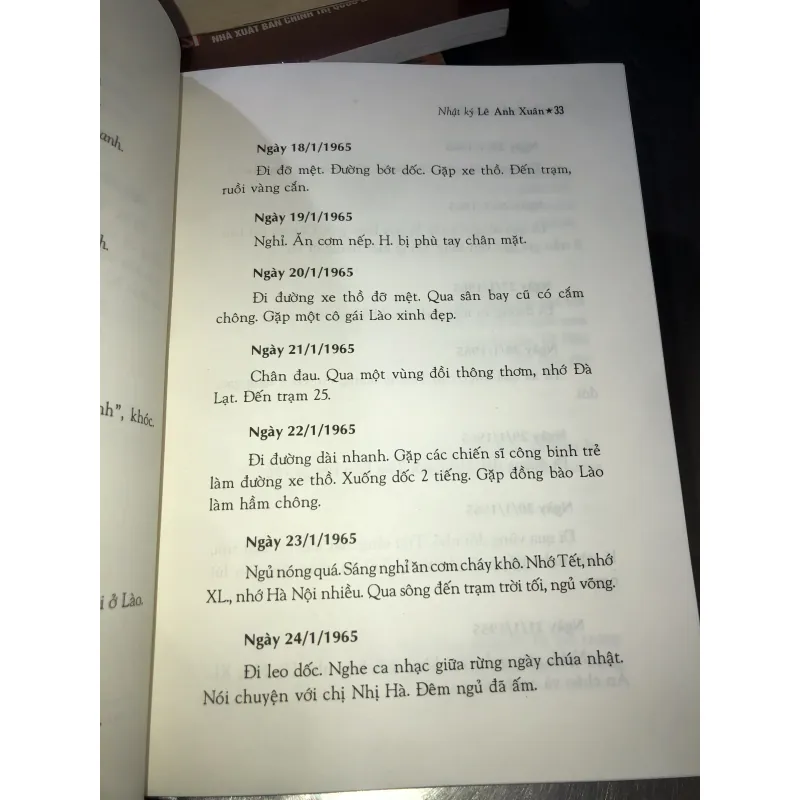 Nhật ký Lê Anh Xuân  999358
