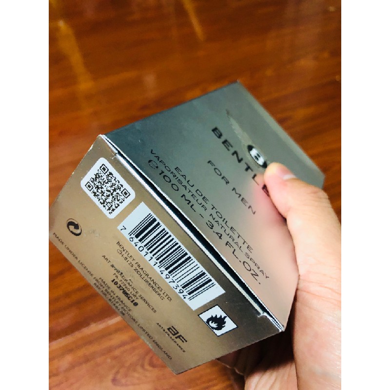Dư chai nước hoa hàng hiệu Bentley không xài nên bán rẻ 13842
