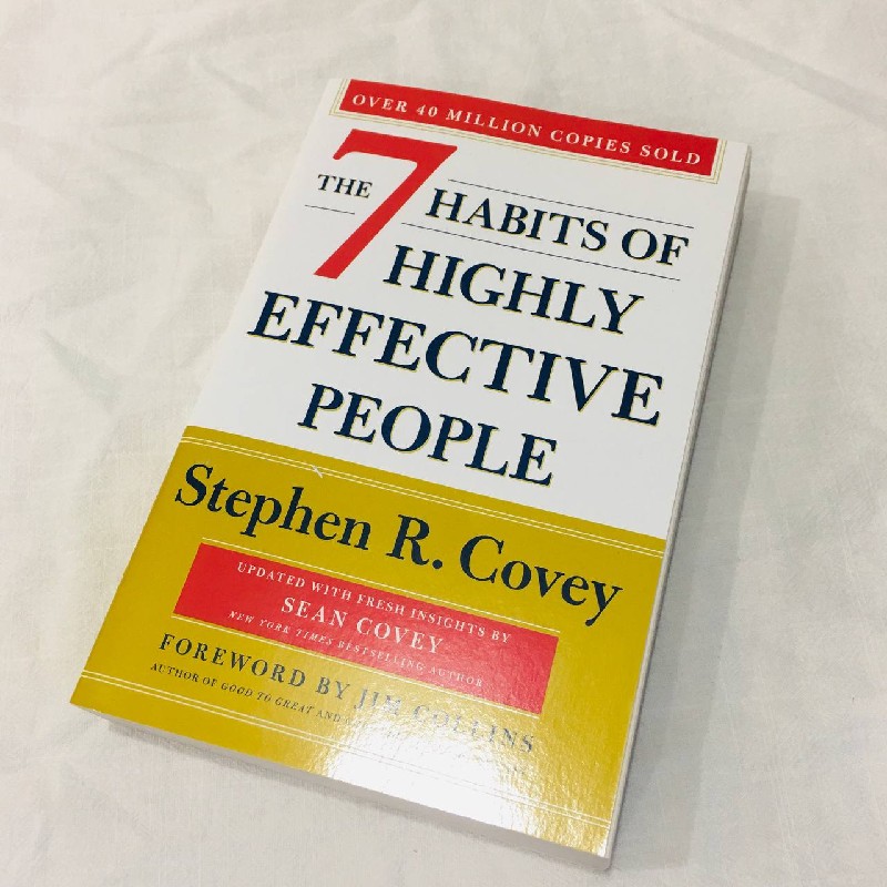 Book - The 7 Habits of Highly Effective People by Stephen R. Covey (tốt) 60895