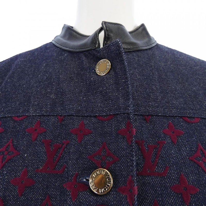 Áo khoác denim LOUIS VUITTON フロックド モノグラム FPJA35AAX - Hàng hiệu Authentic 820520