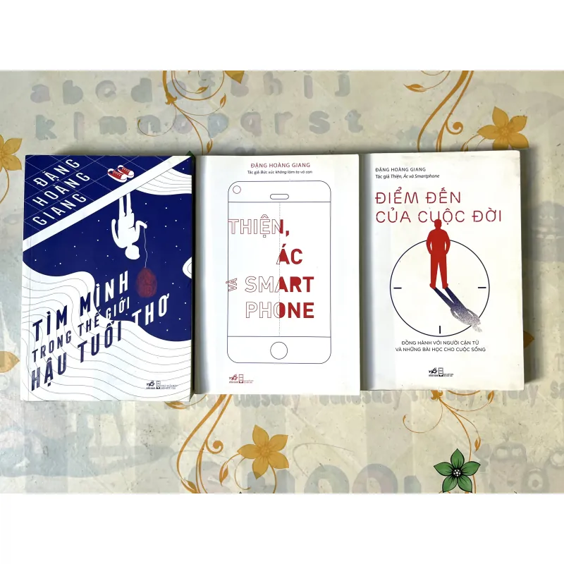 3 sách tg Đặng Hoàng Giang 791108