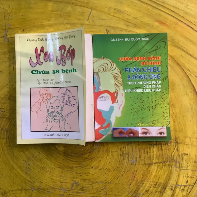 COMBO XOA BÓP CHỮA 38 BỆNH & CHỮA BỆNH BẰNG ĐỒ HÌNH PHẢN CHIẾU & ĐỒNG ỨNG 976623