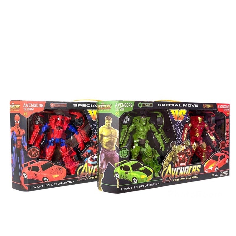Đồ chơi lắp ghép 2 nhân vật siêu anh hùng 8881-1 (Iron man, Hulk) 8881-2 ( Spider man 166634