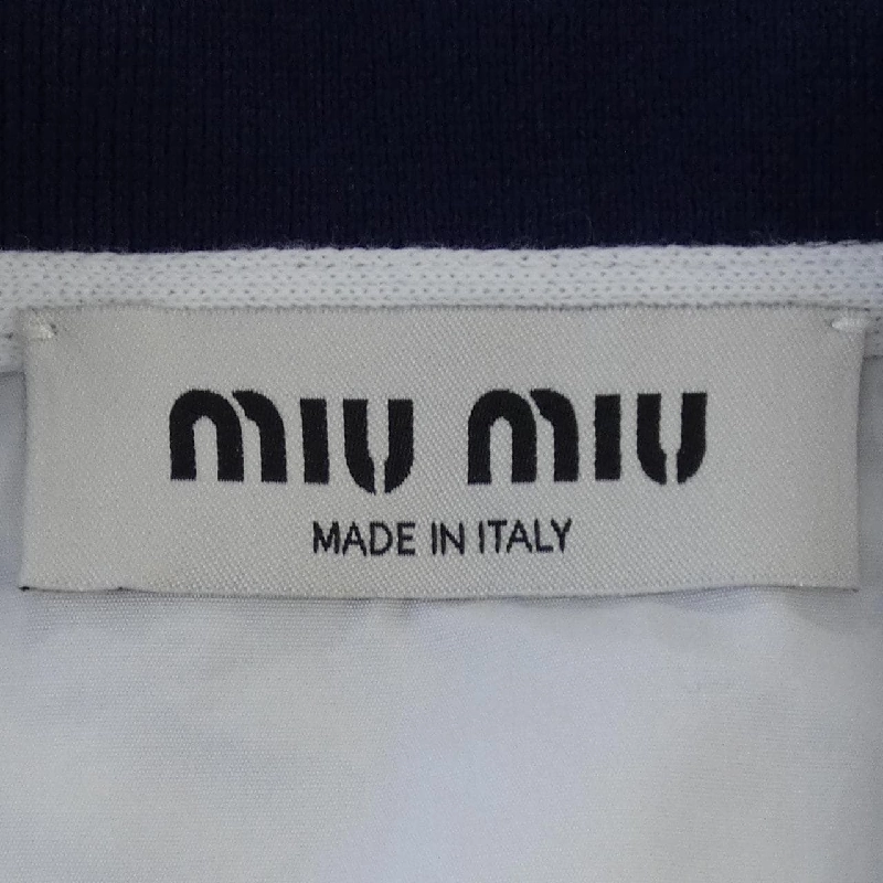 ミュウミュウ MIU MIU Áo sơ mi poplin MK1857 SOOO 10RG S／S - Hàng hiệu Chính hãng 634947