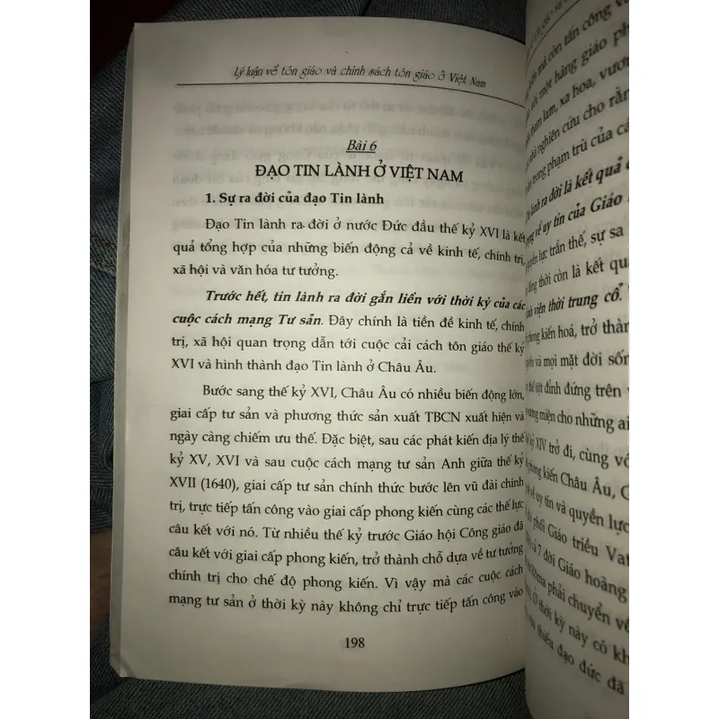 Lý luận về tôn giáo và chính sách tôn giáo ở Việt Nam  722958