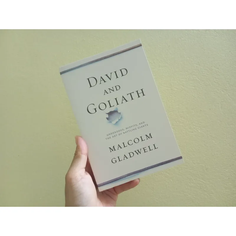David and Goliath, Malcolm Gladwel, sách ngoại văn, tiếng Anh  565469