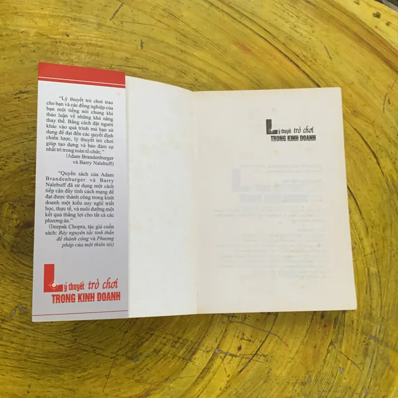 LÝ THUYẾT TRÒ CHƠI TRONG KINH DOANH 747314