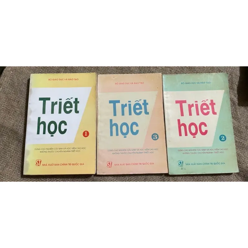 TRIẾT HỌC 1, 2, 3 571850
