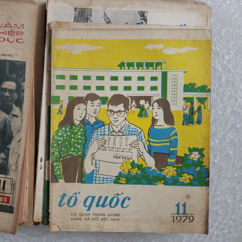 Báo Tổ quốc của Đảng Xã hội Việt Nam | 21 số từ 1979 đến 1988 nhiều số chuyên đề 452249