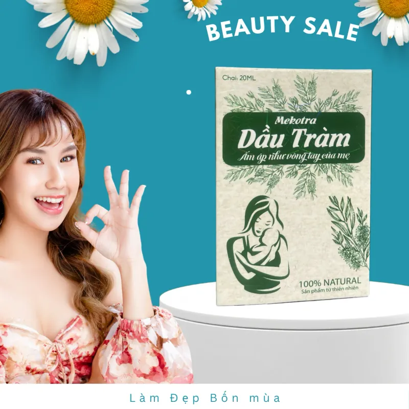 Dầu tràm Mekotra 20ml chính hãng nguyên tem 174686