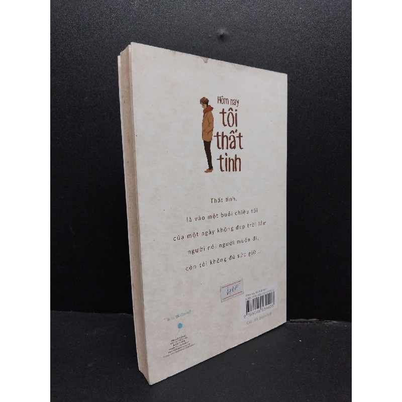 Hôm nay tôi thất tình mới 70% ố bẩn 2019 HCM1008 Hạ Vũ VĂN HỌC 916741