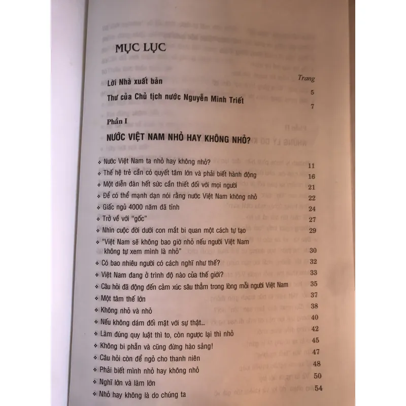 Nước Việt Nam nhỏ hay không nhỏ? 711678