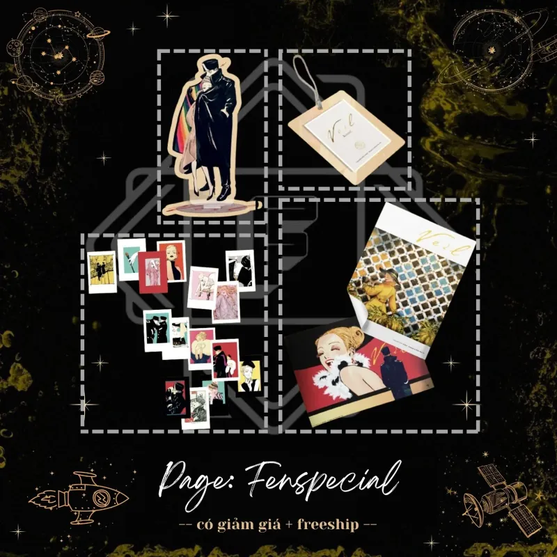 Chỉ Phụ Kiện: Postcard, Tag Cứng, Pos, Standee - Veil - Tập 1, 2, 3 + Quà 1tr - Fenspecial 990256