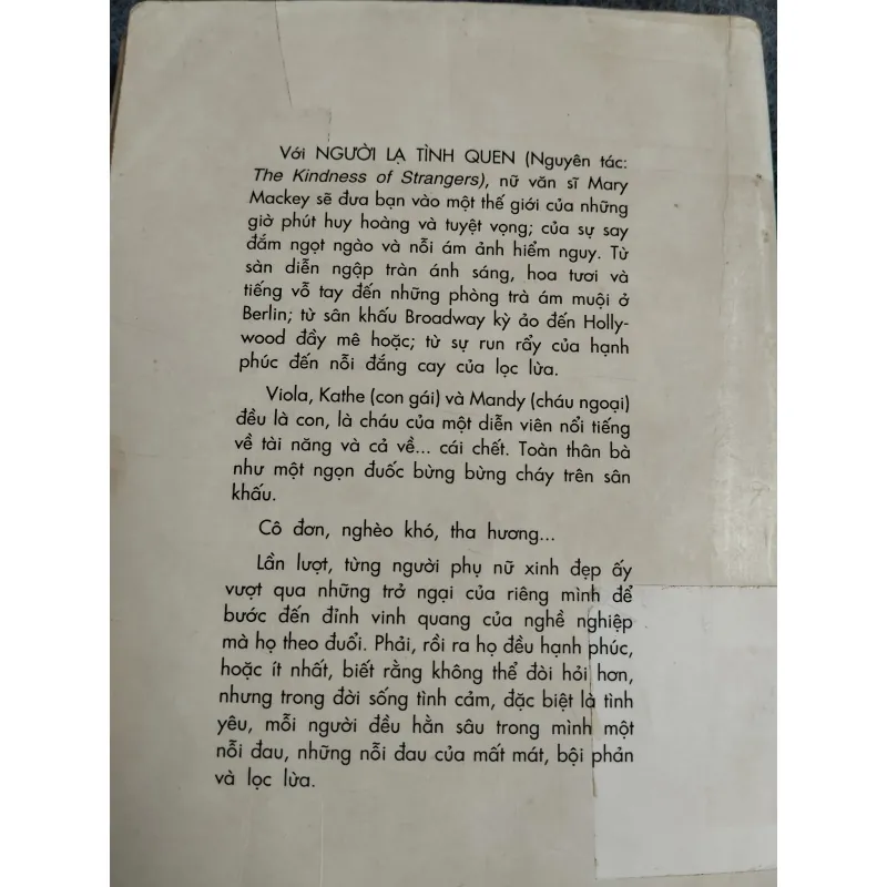 NGƯỜI LẠ TÌNH QUEN - MARY MACKEY 574658