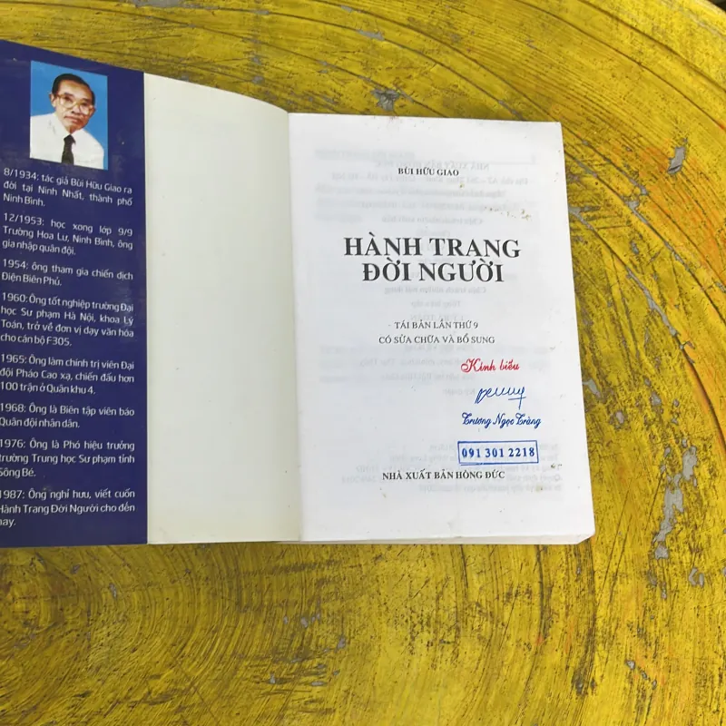 HÀNH TRANG ĐỜI NGƯỜI - BÙI MẠNH GIAO 748903
