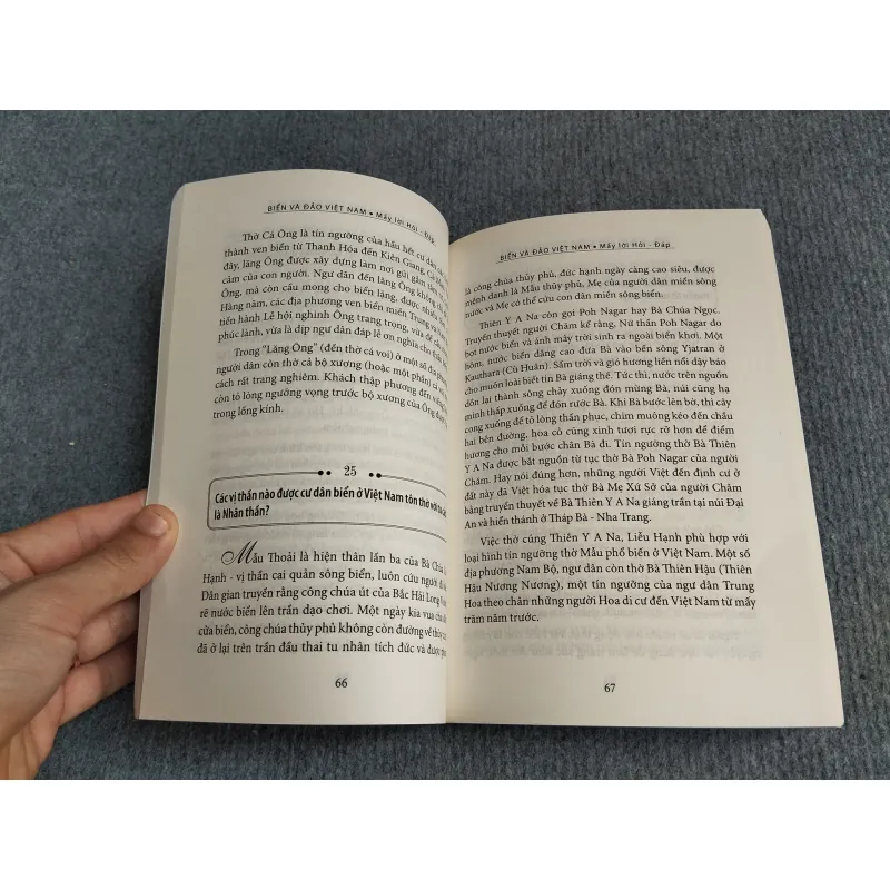 BIỂN VÀ ĐẢO VIỆT NAM (MẤY LỜI HỎI ĐÁP) 694835