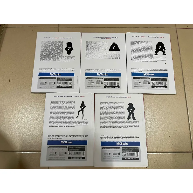 Combo 5 cuốn Gram Gram Từ vựng tiếng Anh, mới 80% (Chien) 693341