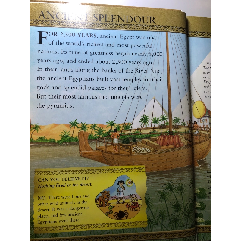 The Ancient Egyptians BÌA CỨNG mới 85% chữ ký trang đầu Jackie Gaff HPB2607 NGOẠI VĂN 450861