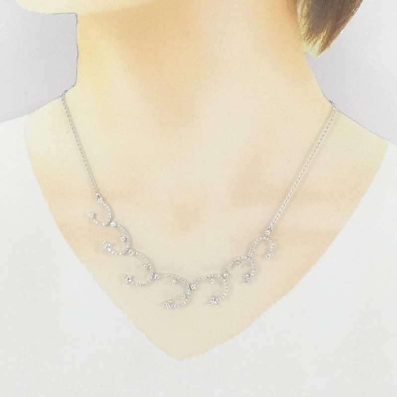 750WG Dây chuyền kim cương - Hàng hiệu Authentic 859675