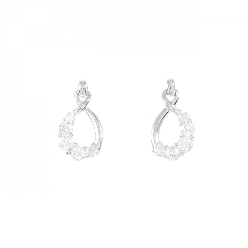 K18WG Bông tai kim cương 0.50CT - Hàng hiệu Chính hãng 871091