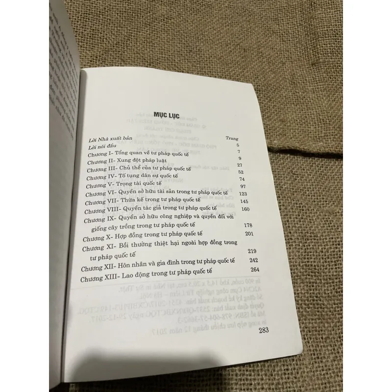 Tư pháp quốc tế TS. VŨ THỊ PHƯƠNG LAN - TS. NGUYỄN THÁI MAI 797702