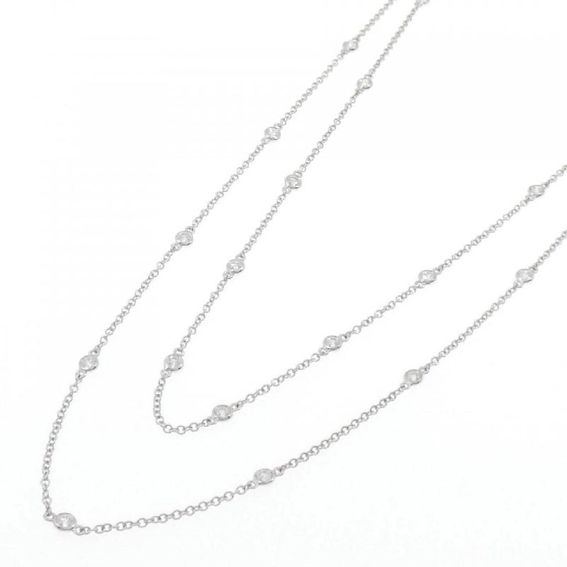 K18WG Dây chuyền kim cương 1.56CT - Hàng hiệu Chính hãng 863493