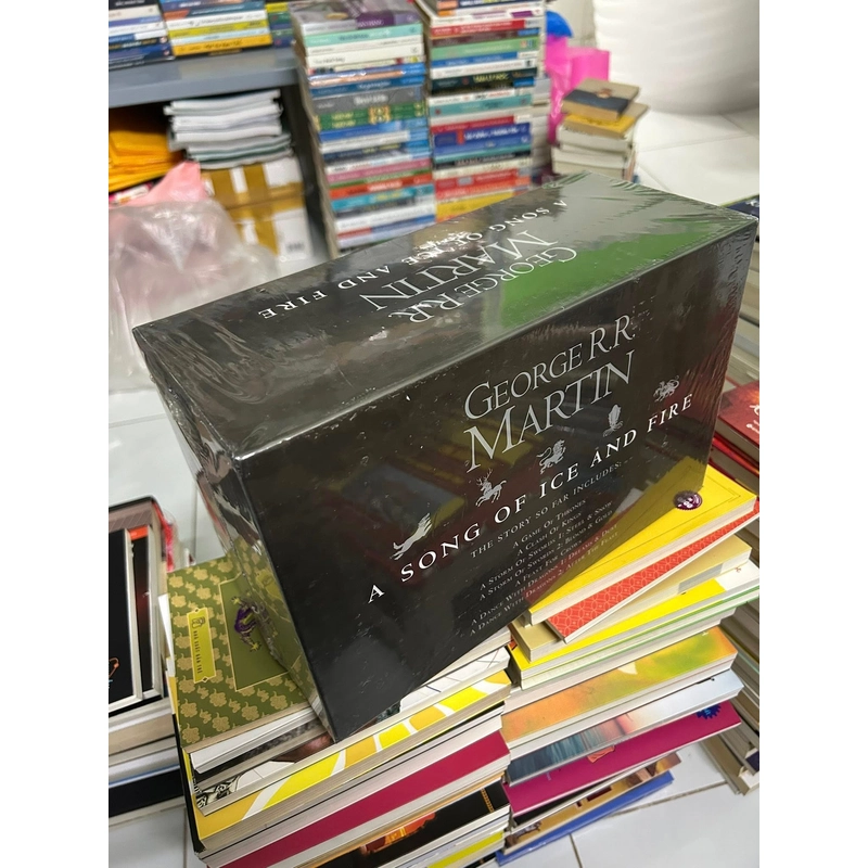 Full bộ sách Trò Chơi Vương Quyền A GAME OF THRONES - 7 Volumes (Paperback) 541699