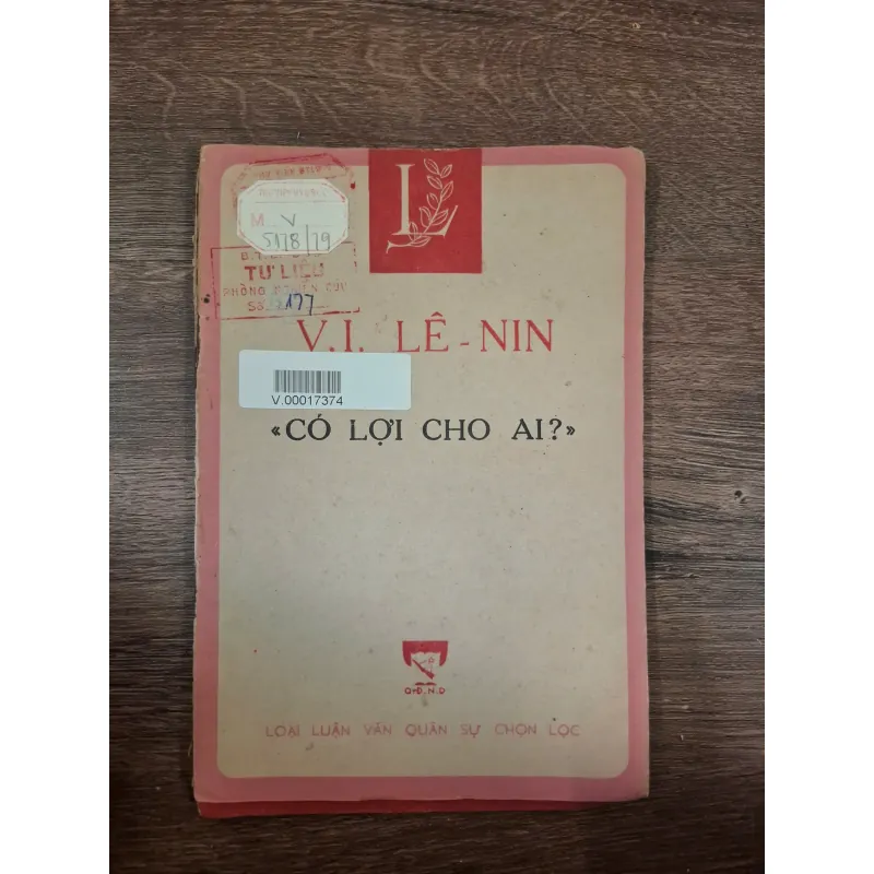 "Có lợi cho ai?" - V.I. Lê-nin - Chính trị & Luận văn quân sự 728592