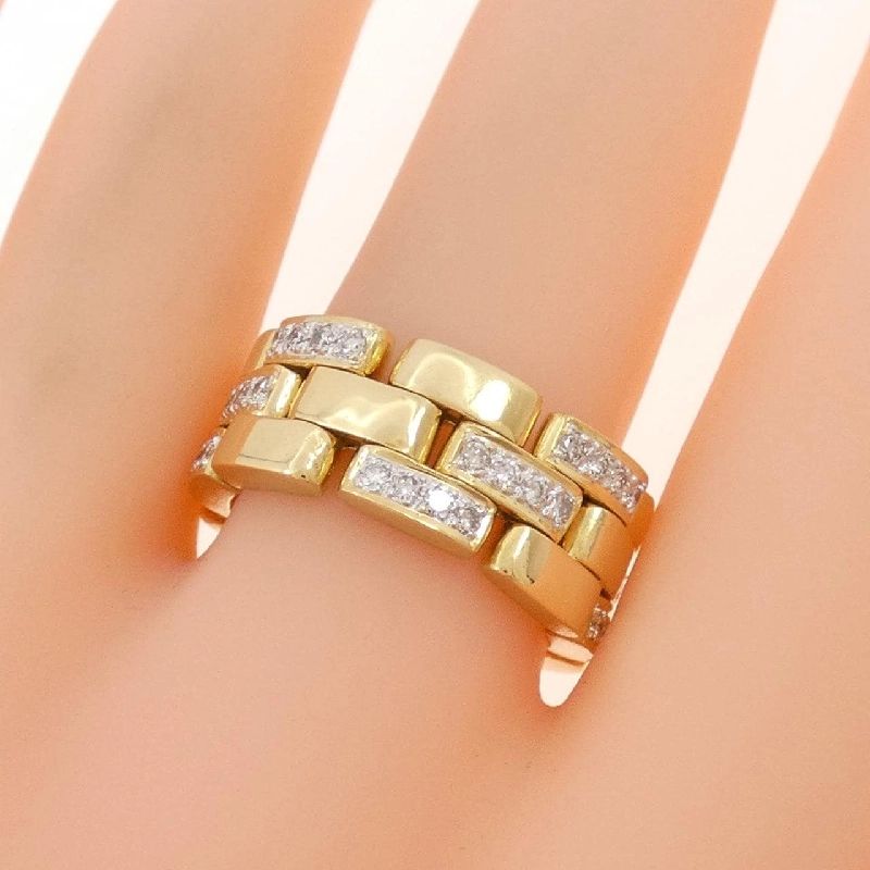 Nhẫn kim cương K18YG/K18WG 0.45CT - Hàng hiệu Authentic 851728