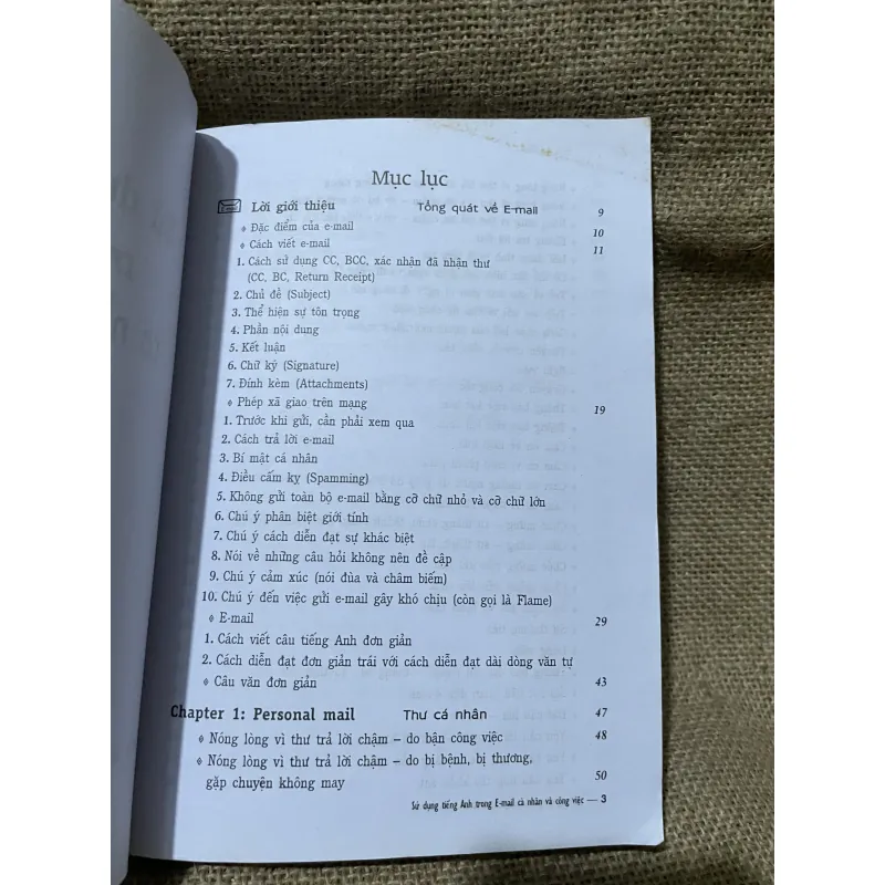 Sử dụng tiếng Anh trong email cá nhân và công việc 799352