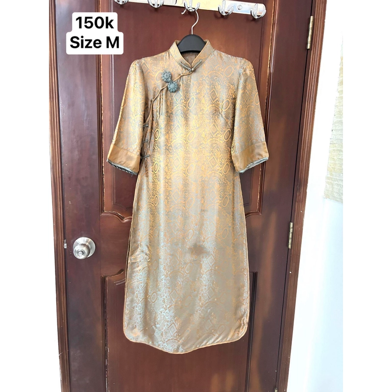 Áo dài gấm xịn  444524