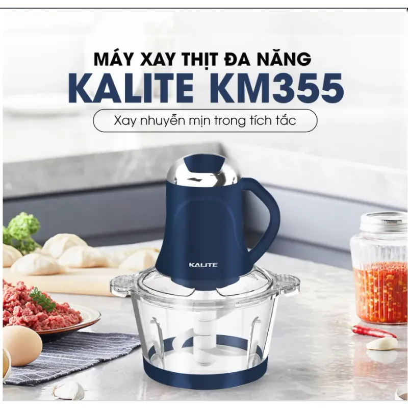🌟 Máy xay thịt Kalite – Chế độ xay đa dạng: thịt, cá, rau củ, hạt… 708708