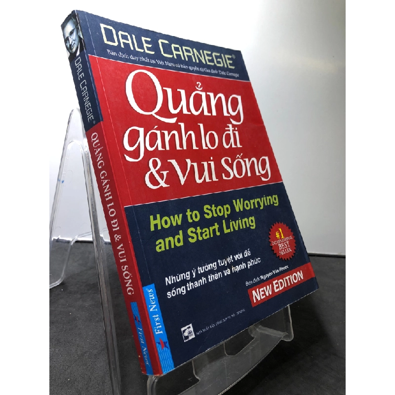 Quẳng gánh lo đi và vui sống 2016 mới 75% ố vàng Dale Carnegie HPB0808 KỸ NĂNG 202235