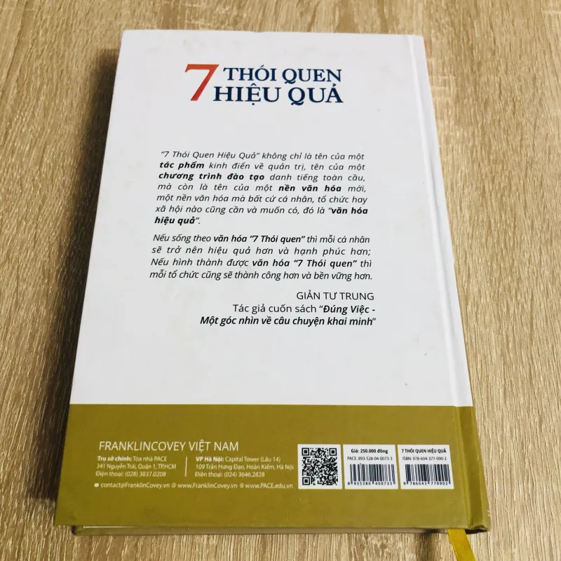 7 Thói Quen Hiệu Quả – Stephen R. Covey  991297