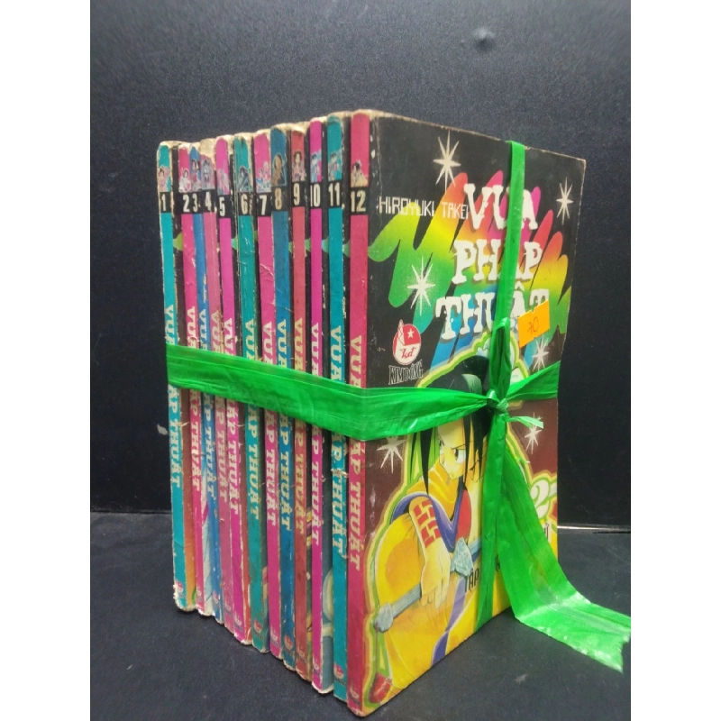 Bộ 12 cuốn (tập 1 đến tập 12) Vua pháp thuật - Hiroyuki Trkei mới 70% ố vàng HCM2404 truyện tranh 914188