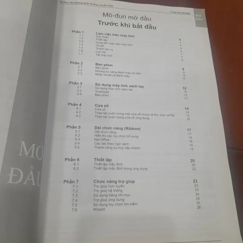 Tin học văn phòng quốc tế theo chuẩn ICDL 688245