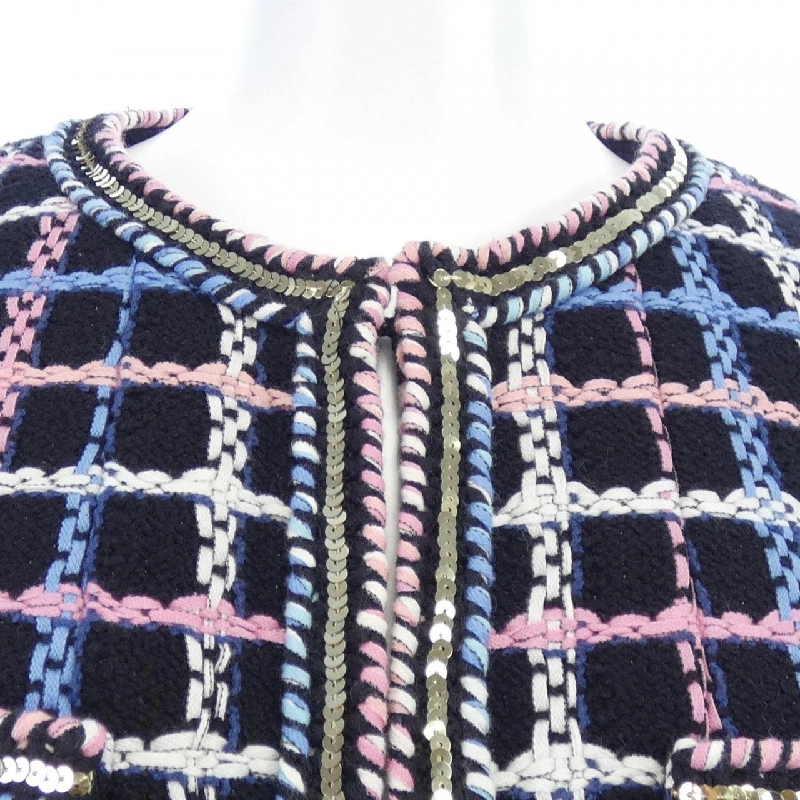 CHANEL P72500V64261 22S Áo khoác không cổ - Hàng hiệu Chính hãng 823736