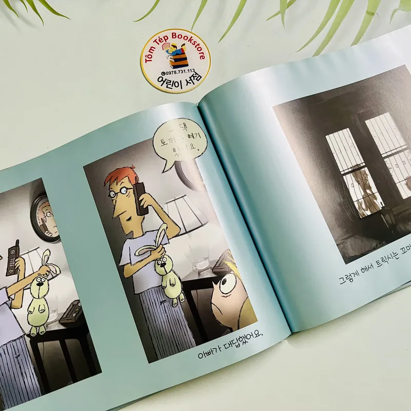 Set Thỏ bé bồng bông tiếng Hàn 571703