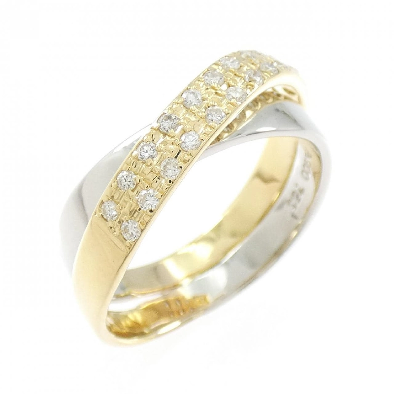 Nhẫn kim cương 750/PT900 0.26CT - Hàng hiệu Authentic 851422