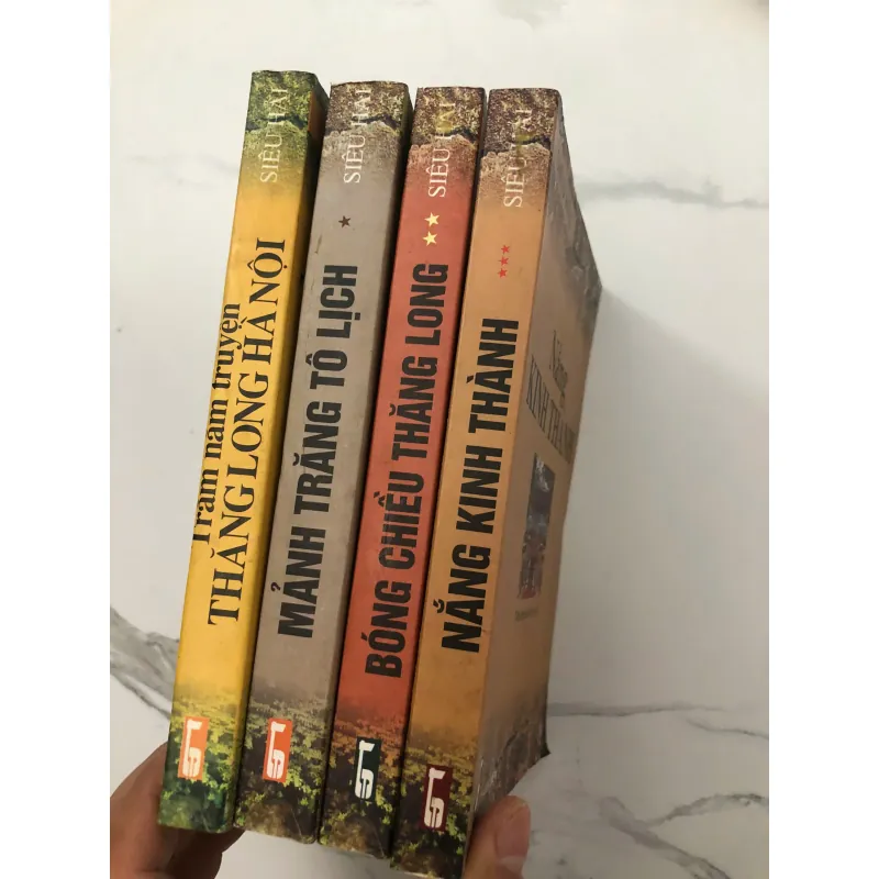 Combo Sách Lịch Sử Thăng Long (4 cuốn) - Siêu Hải - Tiểu thuyết Lịch sử 706041