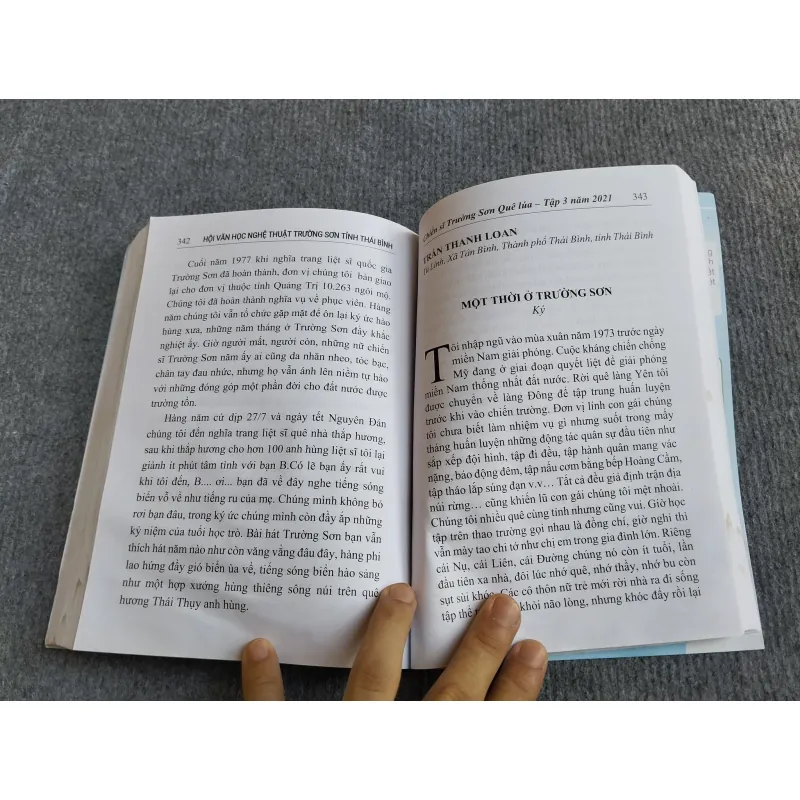 THƠ VĂN CHIẾN SĨ TRƯỜNG SƠN QUÊ LÚA TẬP III 568173