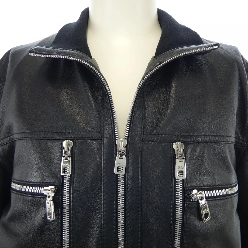 Dolce & Gabbana G9KG1LFUL89 Áo khoác da - Hàng hiệu Authentic 893230