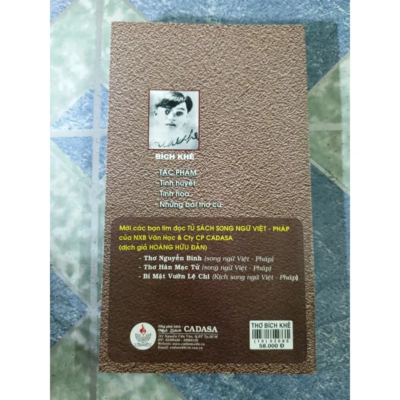 Thơ tuyển chọn ( song ngữ Việt - Pháp) 782679