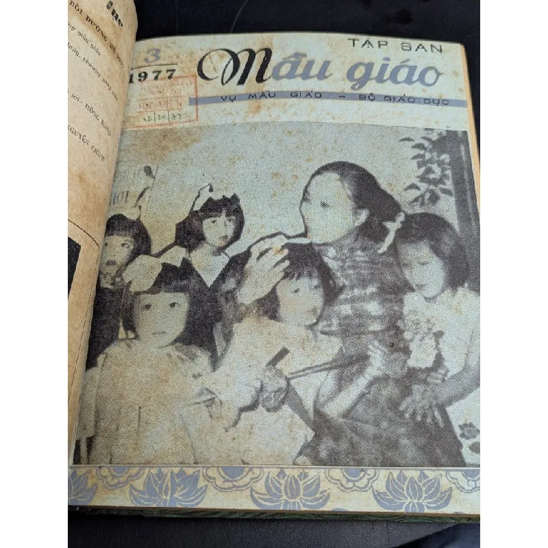 Tập san giáo dục mẫu giáo các năm 1977,1979,1980,1981,1982 ( tổng cộng 34 số có 1 số đôi ) 590928