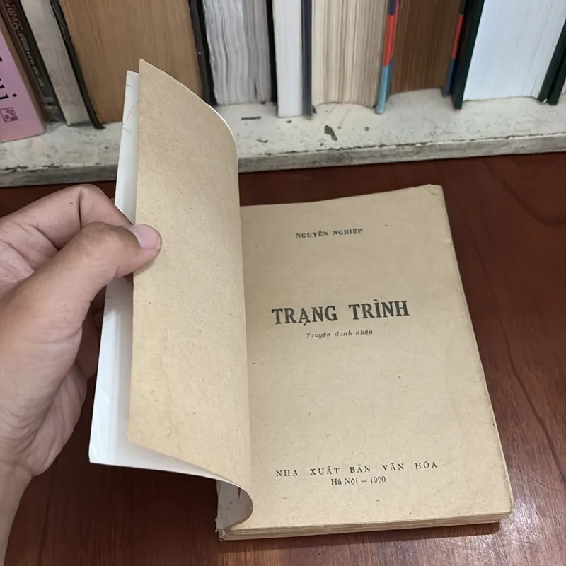 II Truyện Danh Nhân: Trạng Trình - Nguyễn Nghiệp - 1990 591181