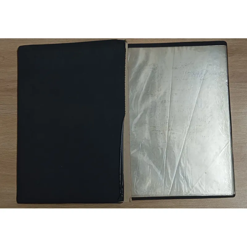 2 Sổ menu, lưu trữ giấy tờ A4 (cũ) 978103