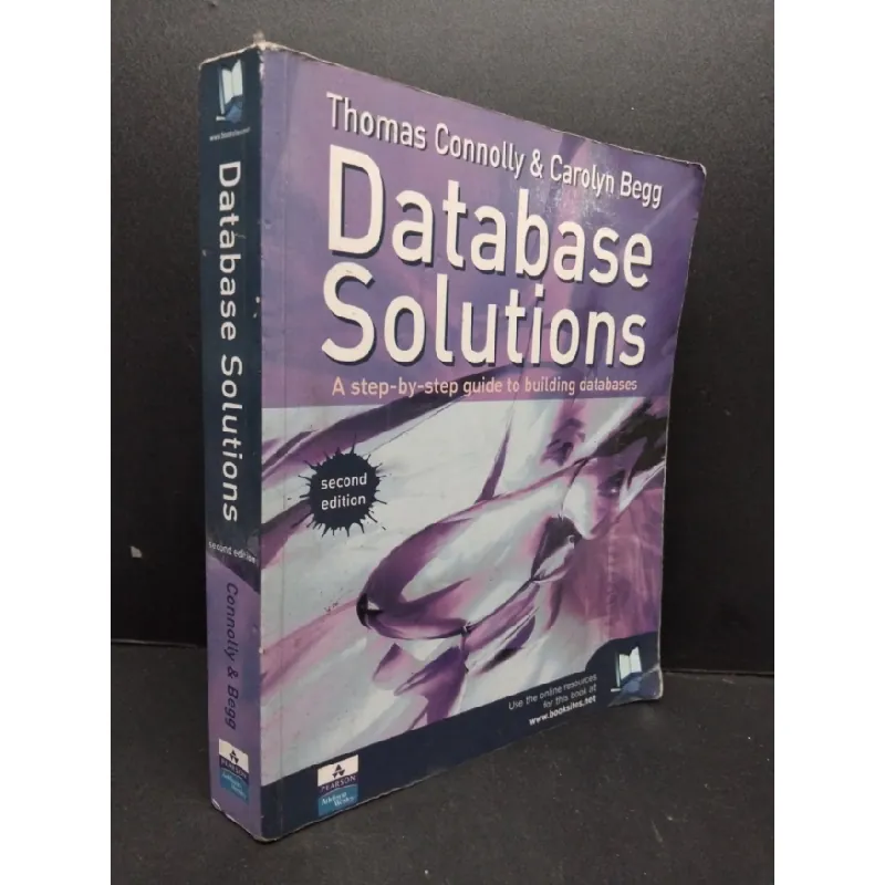 [Sách Cũ SCGR] Database Solutions second edition mới 80% ố HCM2809 Connolly & Begg NGOẠI VĂN 683684